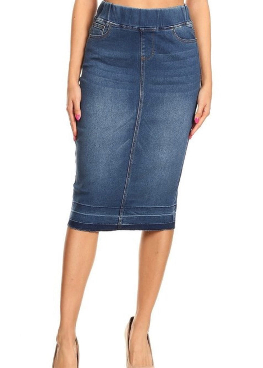Jean skirt
