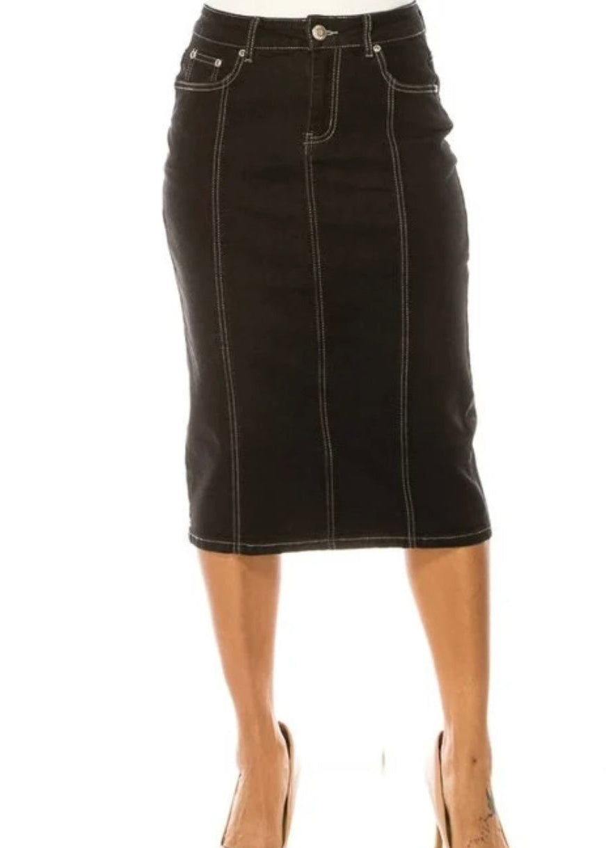 Jean skirt
