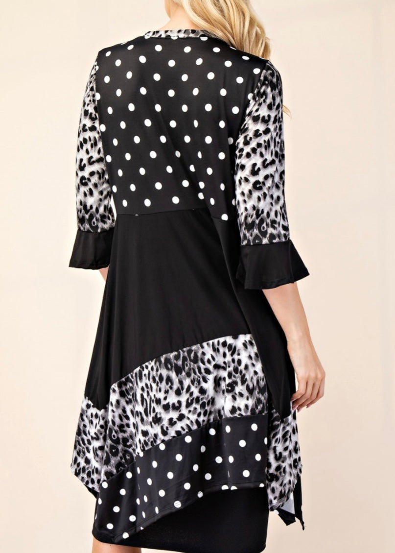 Polka dot top