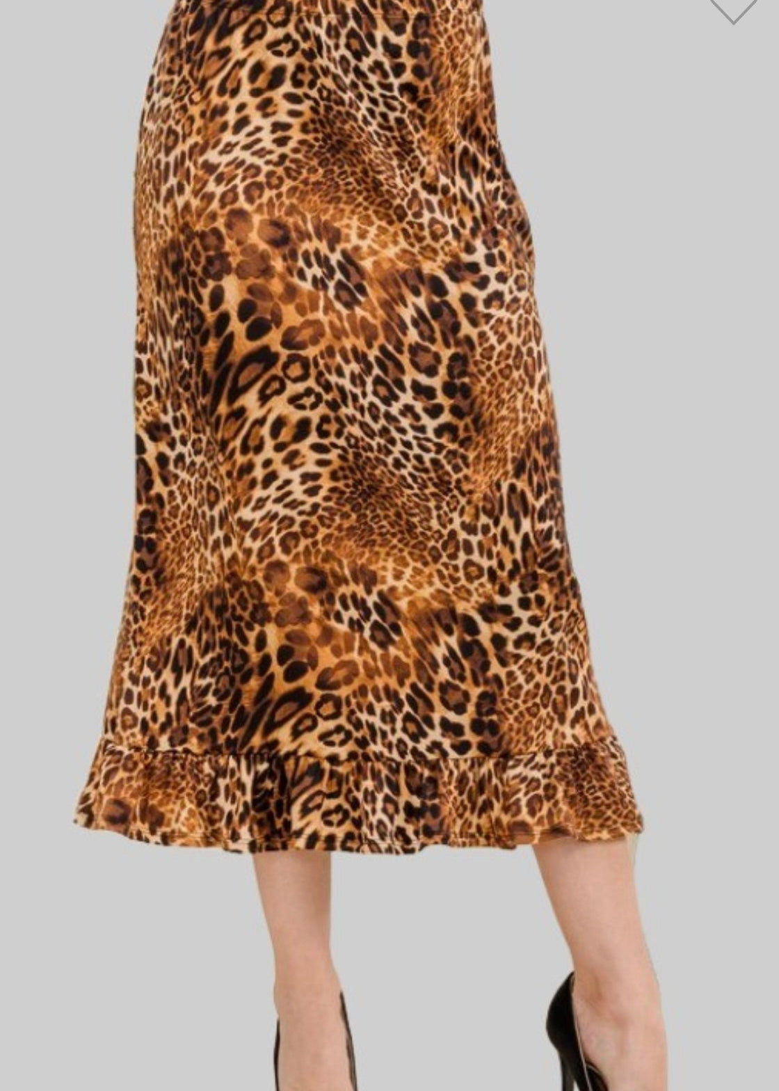 Leopard skirt