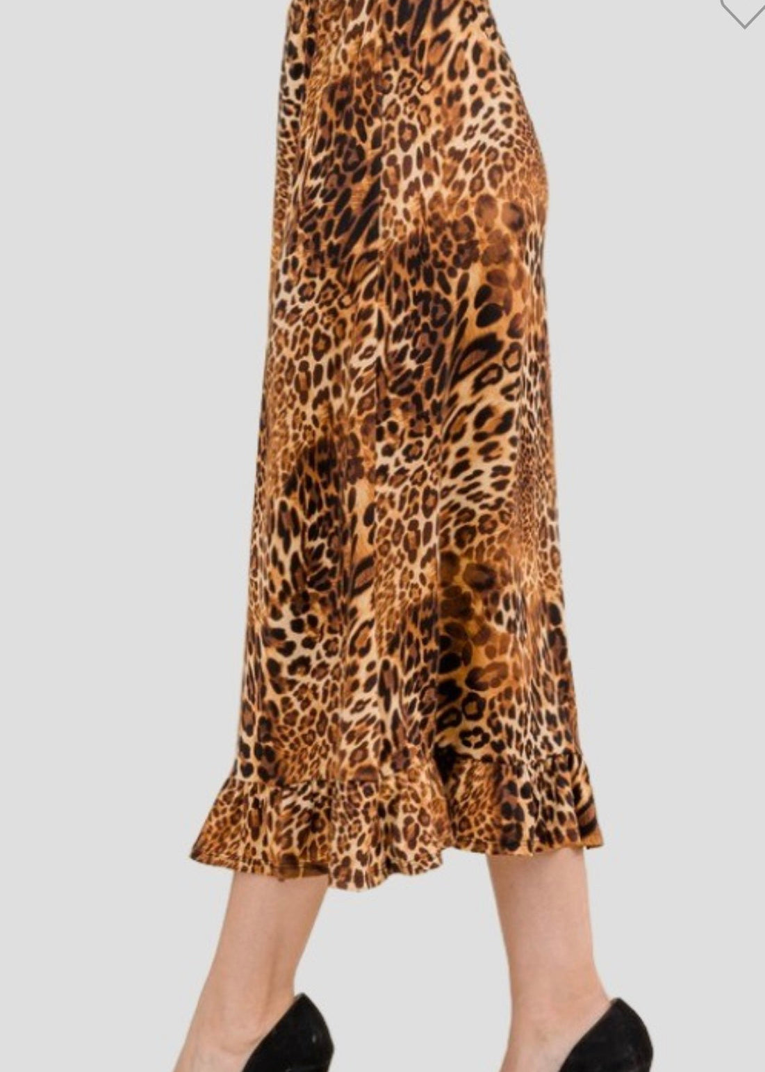 Leopard skirt