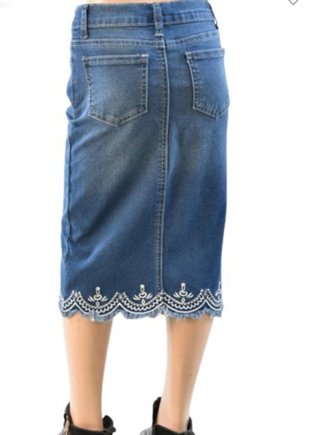 Jean skirt