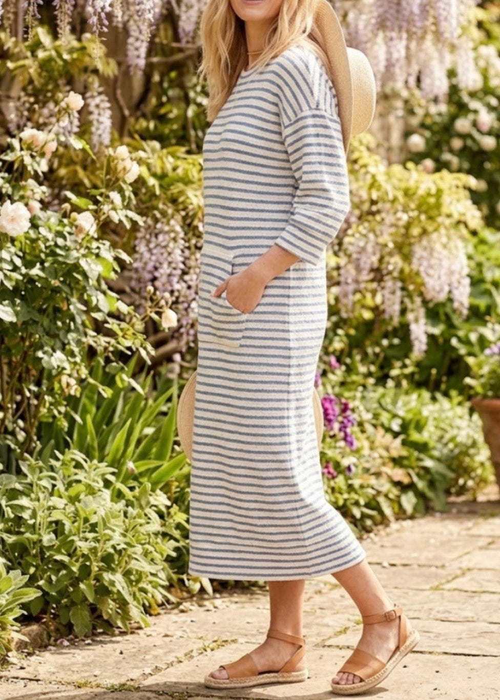 Rib Midi dress