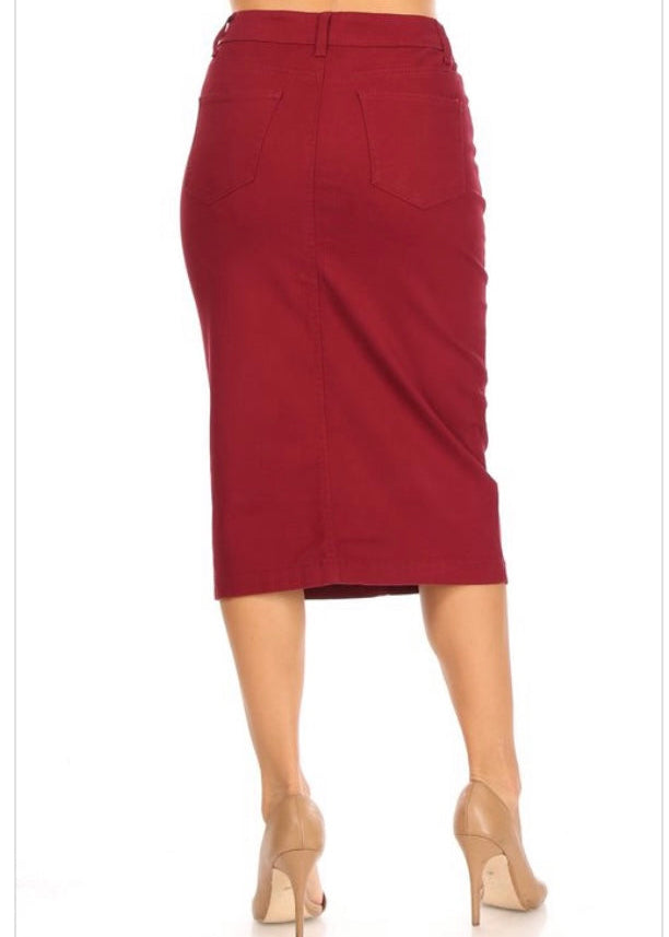 Jean skirt
