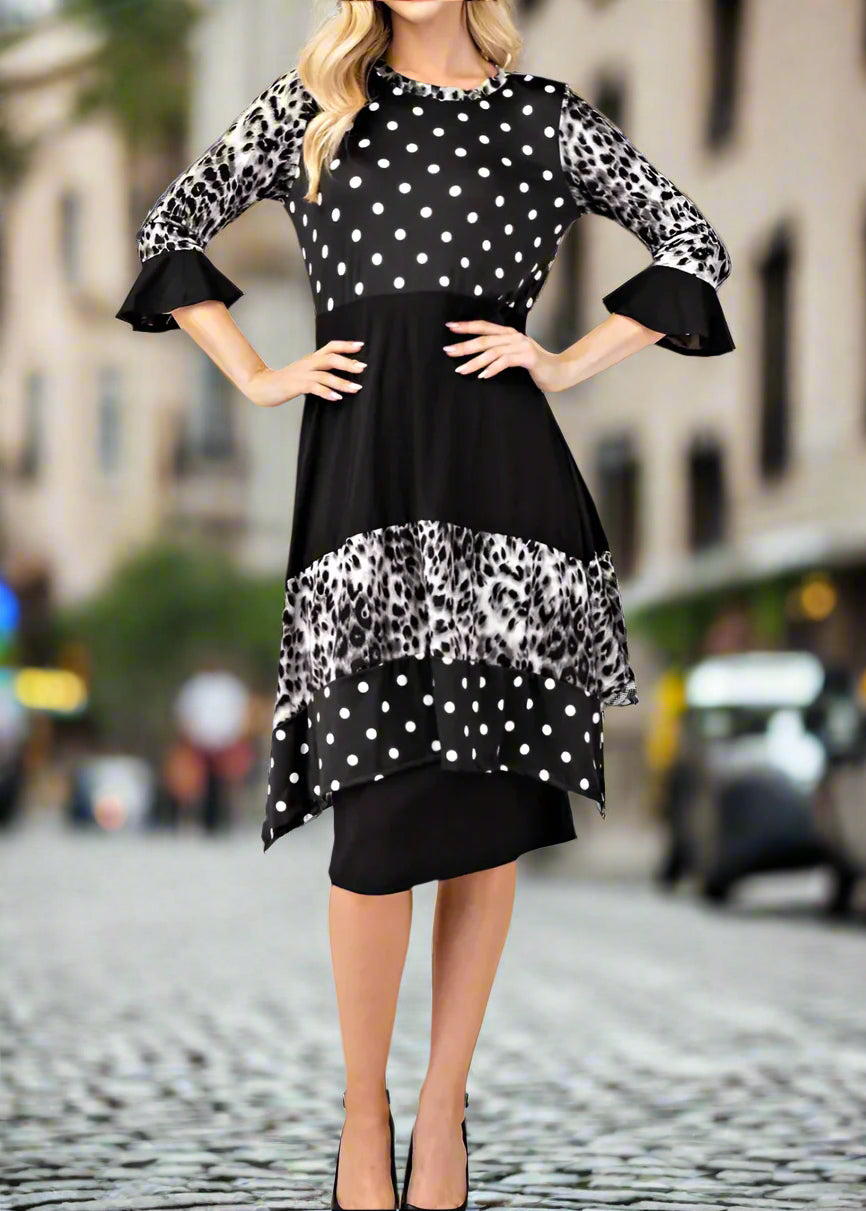 Polka dot top