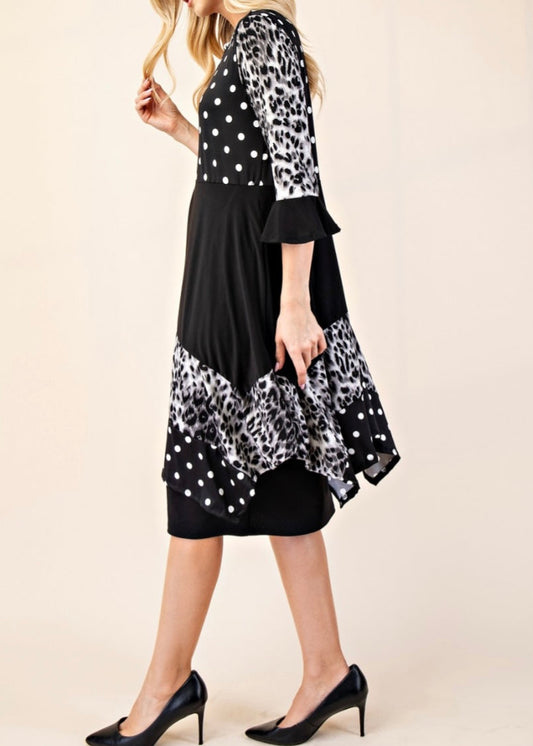 Polka dot top
