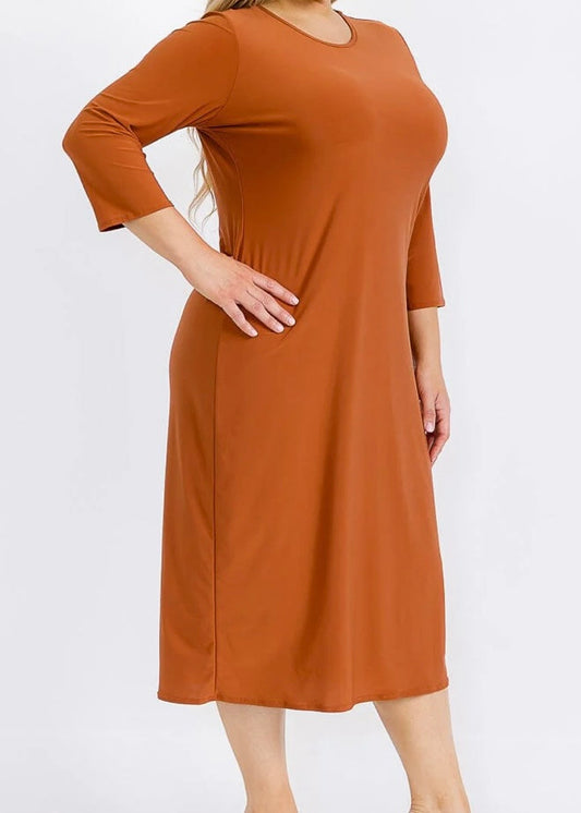 Layering dress -plus