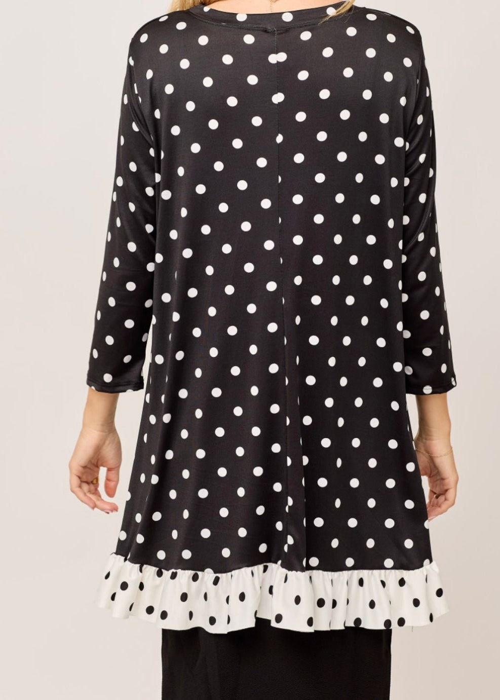Polka-dot top