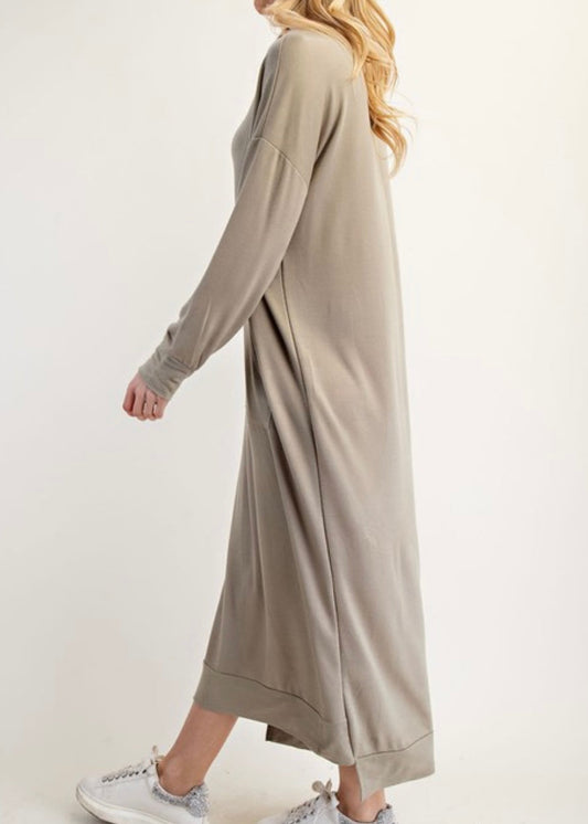 Sweatshirt dress-plus