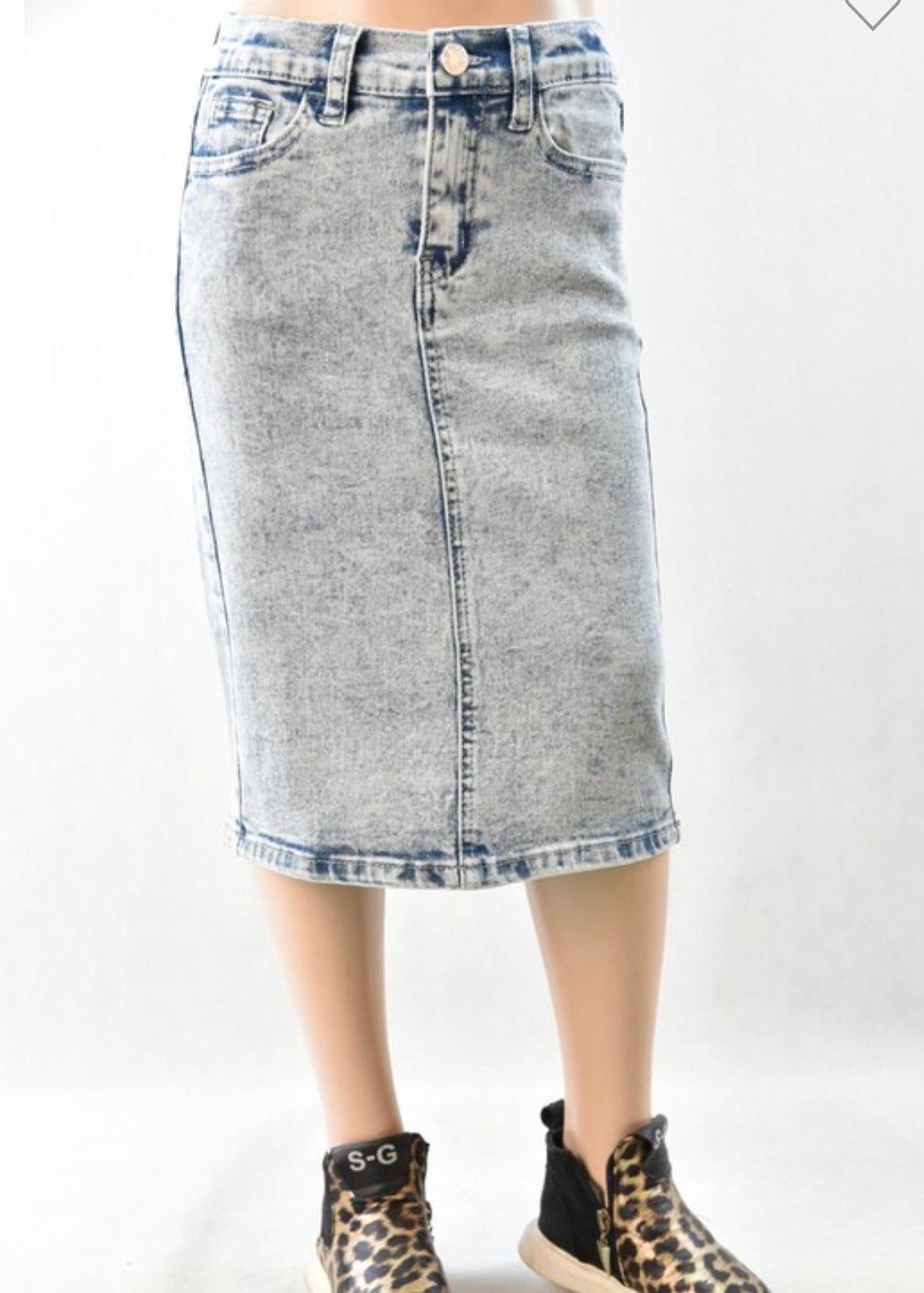 Jean skirt