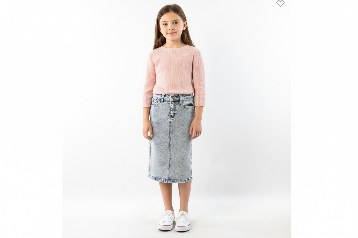 Jean skirt