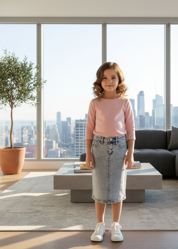 Jean skirt