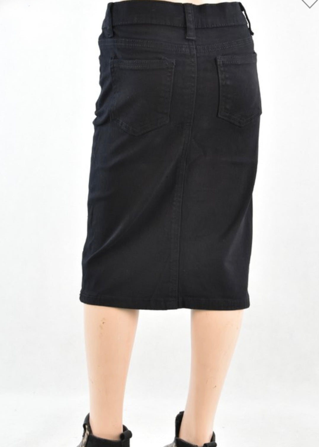 Jean skirt