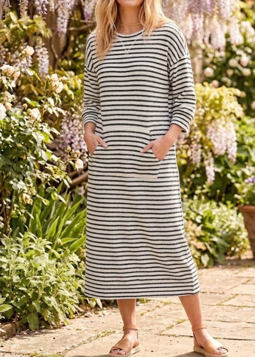 Rib Midi dress